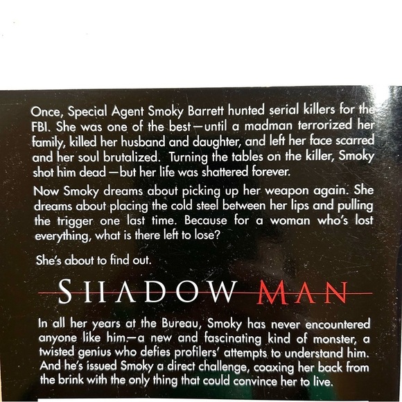 4 Novels BLACK MONDAY, BLACK CHALK, SHADOW MAN & SUSPECT Paperback Book - Picture 14 of 17